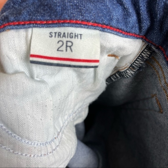 Tommy Hilfiger Blue Denim 5 Pocket Stretch Straight Leg Jeans 
Size 2R - Picture 6 of 7
